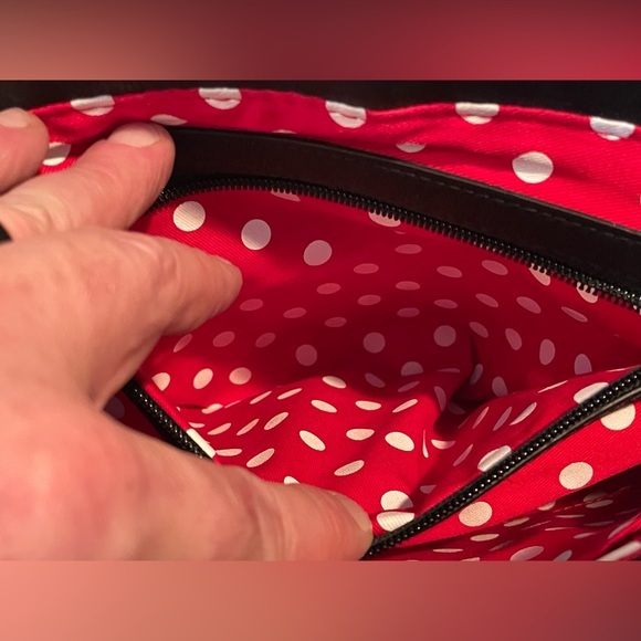 Disney LoungeFly Box Lunch‎ Minnie Mouse Purse Crossbody Messenger Bag RARE - Picture 7 of 12